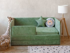 Диван-кровать Happy (зеленый) в Нерюнгри - neryungri.mebel-nsk.ru | фото