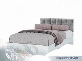 Кровать 1,2м Мемори КР-09 в Нерюнгри - neryungri.mebel-nsk.ru | фото
