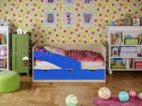 Кровать детская Бабочки 2,0 м в Нерюнгри - neryungri.mebel-nsk.ru | фото