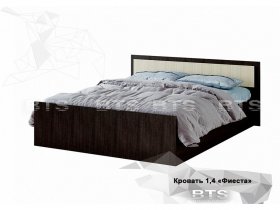 Кровать двуспальная 1,4м Фиеста (BTS) в Нерюнгри - neryungri.mebel-nsk.ru | фото