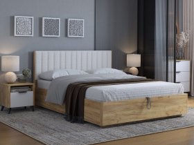 Кровать двуспальная 1,6м Юлия в Нерюнгри - neryungri.mebel-nsk.ru | фото