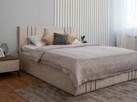 Кровать двуспальная 1,8м с подъем. мех. Леванте в Нерюнгри - neryungri.mebel-nsk.ru | фото