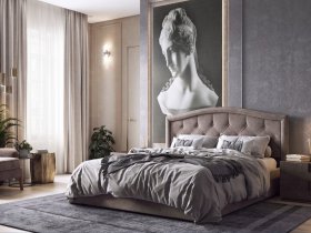 Кровать двуспальная 1,8м Верона-2 в Нерюнгри - neryungri.mebel-nsk.ru | фото