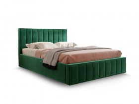 Кровать мягкая 1,6 Вена стандарт, вар.1 в Нерюнгри - neryungri.mebel-nsk.ru | фото