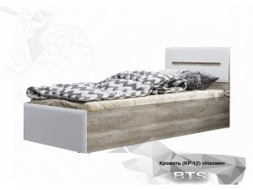 Кровать односпальная Наоми КР-12 в Нерюнгри - neryungri.mebel-nsk.ru | фото