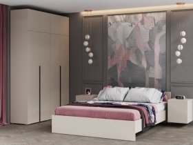 Модульная спальня Айри (кашемир) в Нерюнгри - neryungri.mebel-nsk.ru | фото
