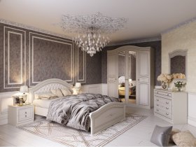 Модульная спальня Николь (Мебельград) в Нерюнгри - neryungri.mebel-nsk.ru | фото