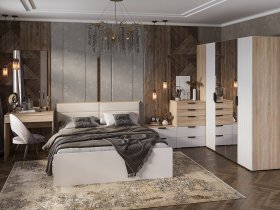 Модульная спальня Норд в Нерюнгри - neryungri.mebel-nsk.ru | фото