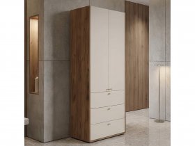 Шкаф двухстворчатый c ящиками Орма в Нерюнгри - neryungri.mebel-nsk.ru | фото