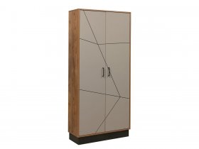 Шкаф двухстворчатый комбинированный для одежды Гамма  54.14 в Нерюнгри - neryungri.mebel-nsk.ru | фото
