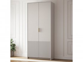 Шкаф двухстворчатый ШК-04 Пандора (кашемир/MF03) в Нерюнгри - neryungri.mebel-nsk.ru | фото