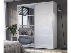 Шкаф-купе Крафт-6 2,0м (белый) в Нерюнгри - neryungri.mebel-nsk.ru | фото
