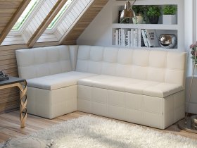 Скамья угловая со спальным местом «Домино» (кашемир) в Нерюнгри - neryungri.mebel-nsk.ru | фото