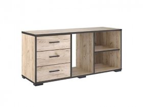 Тумба 1200 Тм075.0 Гермес лофт (дуб крафт серый) в Нерюнгри - neryungri.mebel-nsk.ru | фото